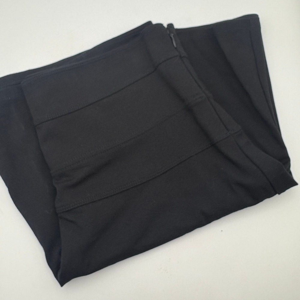 Athleta Black Mini Skirt Athletic A-Line Skirt Womens Size‎ 4 Yoga Summer